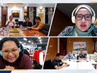 Gubernur NTB Saat Zoom Meeting dengan Maskapai Penerbangan